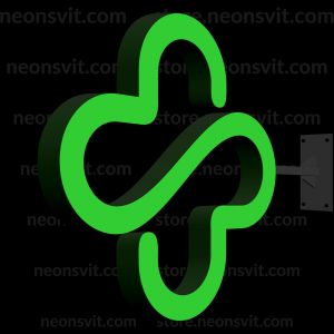 Аптечный крест световой двухсторонний Riband