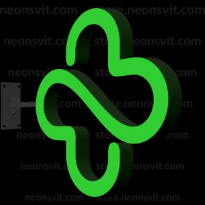 Аптечний хрест односторонній світловий Riband