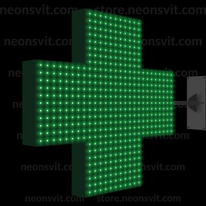 Світлодіодний аптечний хрест Standart 700 двосторонній 70 см - 952 LED, 6 каналів управління, 48 Вт
