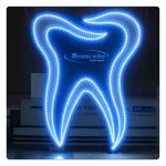 Світлодіодний зуб. Led зуб. Модель ZS 540 висотою 130 см